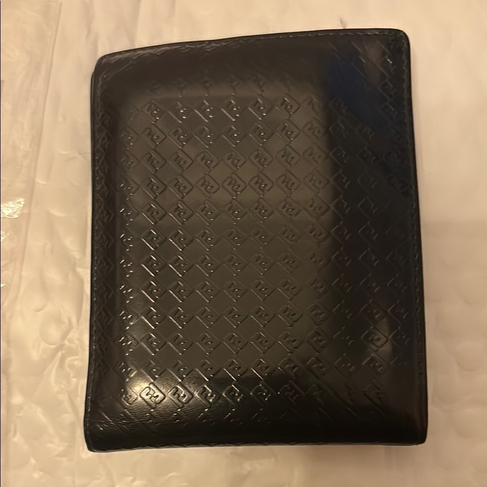 Fendi Black Embossed Wallet